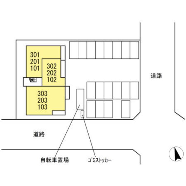 広島県福山市新涯町6(アパート)の賃貸物件のその他画像