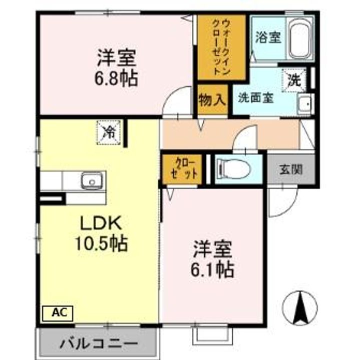 プラドの間取り