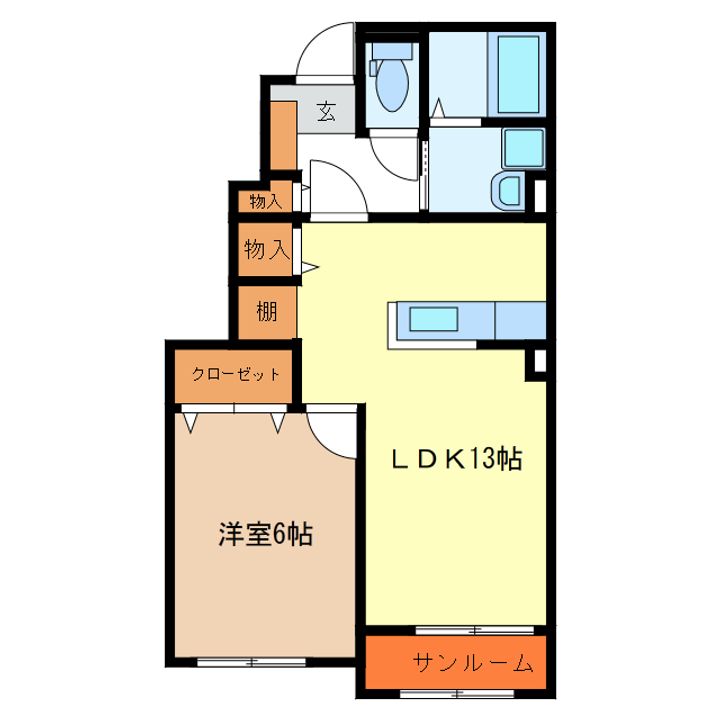 サニースクエアの間取り