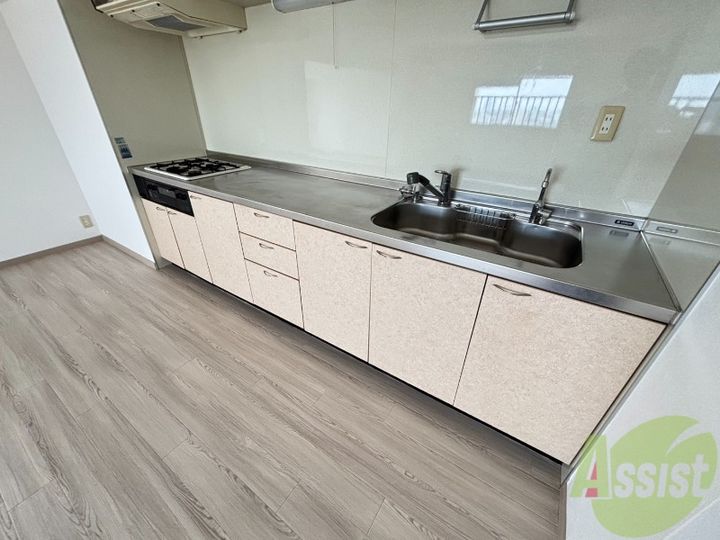 諏訪山スカイハイツのキッチン