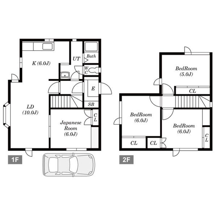 北海道札幌市南区真駒内(一戸建)の賃貸物件の間取り