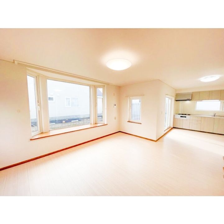 北海道札幌市南区真駒内(一戸建)の賃貸物件の居間