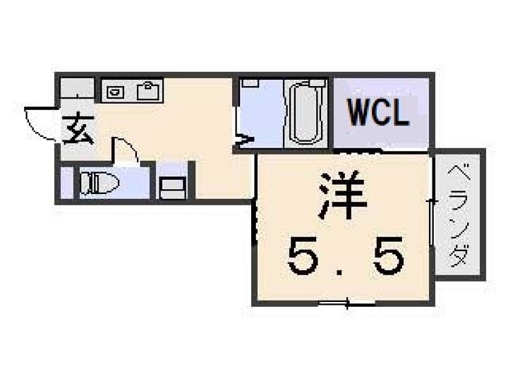 ヴァリュージュ御所ノ内の間取り