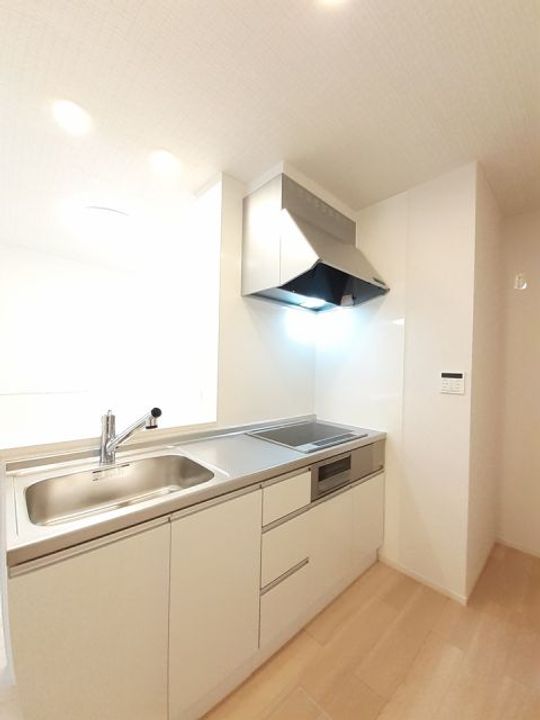 岡山県笠岡市絵師(アパート)の賃貸物件のキッチン