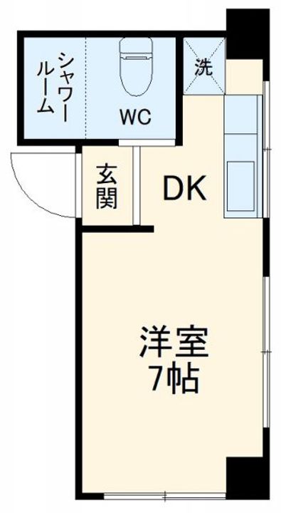 内田マンションの間取り