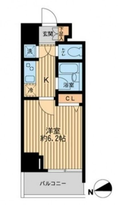HF早稲田レジデンスの間取り
