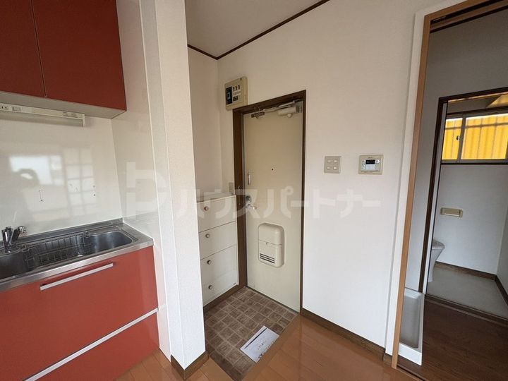 コーポ島の玄関