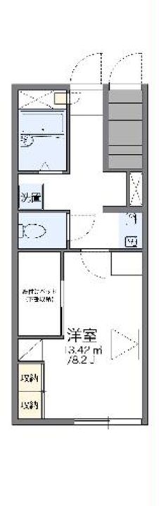 レオパレス神楽の間取り