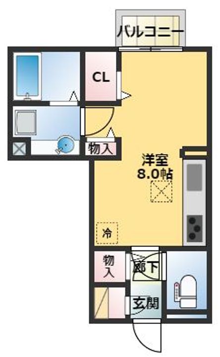 ドリームメゾンHYSの間取り