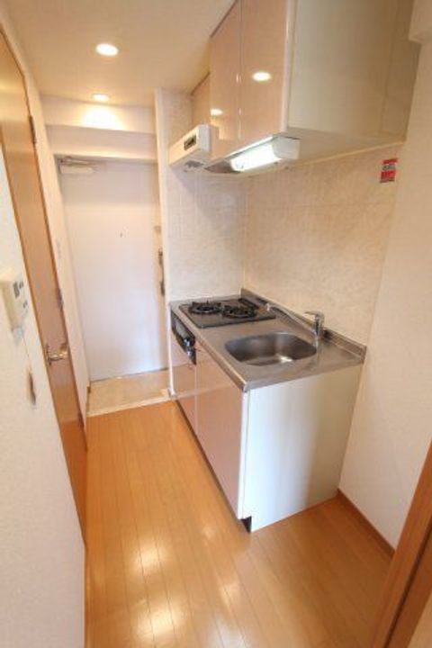 東京都港区芝浦3(マンション)の賃貸物件のキッチン