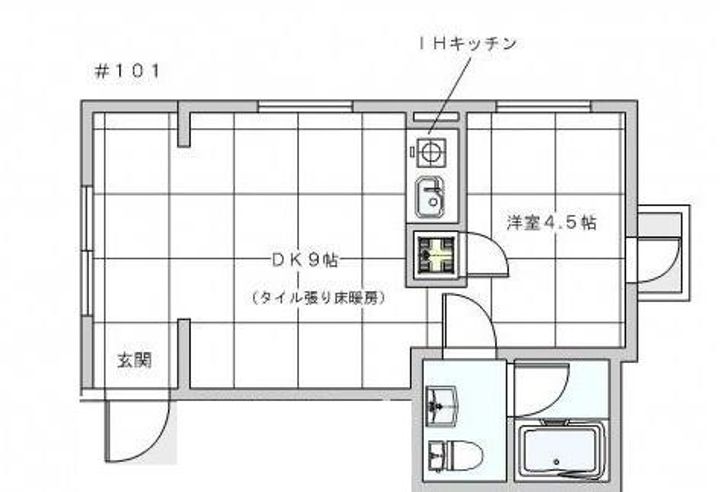 カレブランの間取り