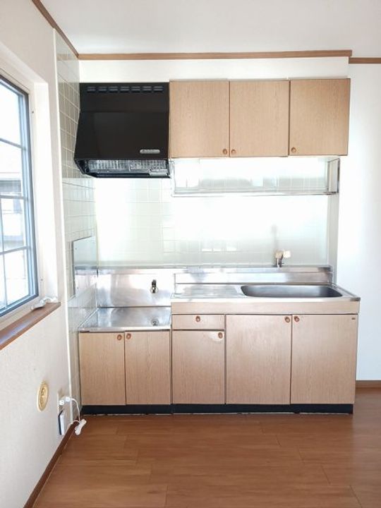 福島県福島市大森字丑子内(アパート)の賃貸物件のキッチン