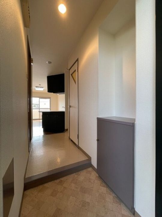 アルフィーネ今D棟の玄関