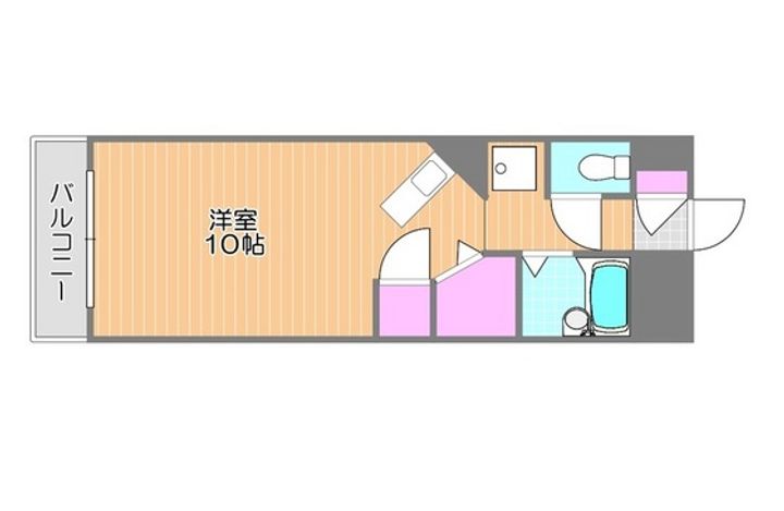 アルフィーネ今D棟の間取り