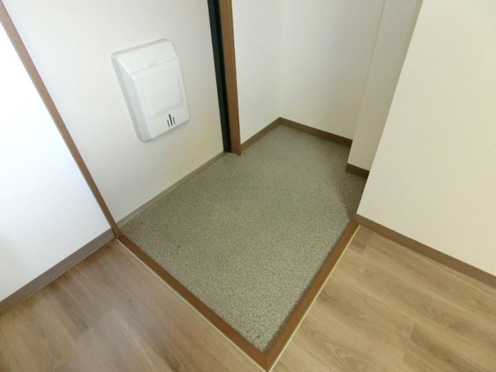 ドミール新深江の玄関