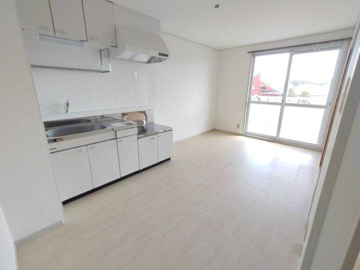 ハイツトミー A棟のキッチン