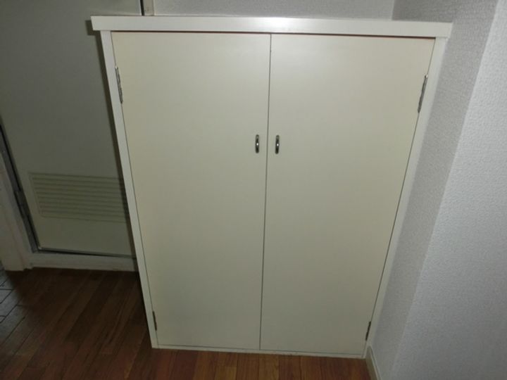 新庄グリーンコーポの玄関