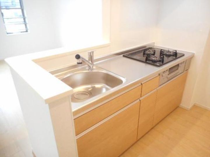 大阪府寝屋川市池田本町(アパート)の賃貸物件のキッチン