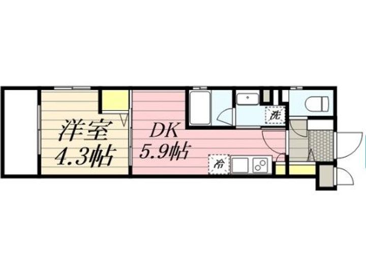 HF東武練馬レジデンスの間取り