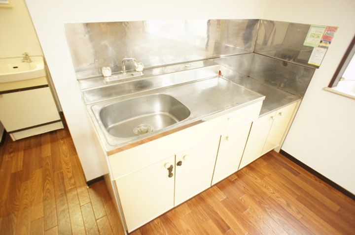 神奈川県川崎市宮前区五所塚2(アパート)の賃貸物件のキッチン
