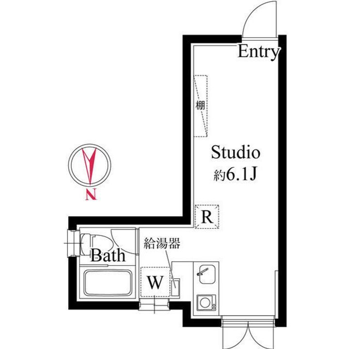 東京都世田谷区上馬1(マンション)の賃貸物件の間取り