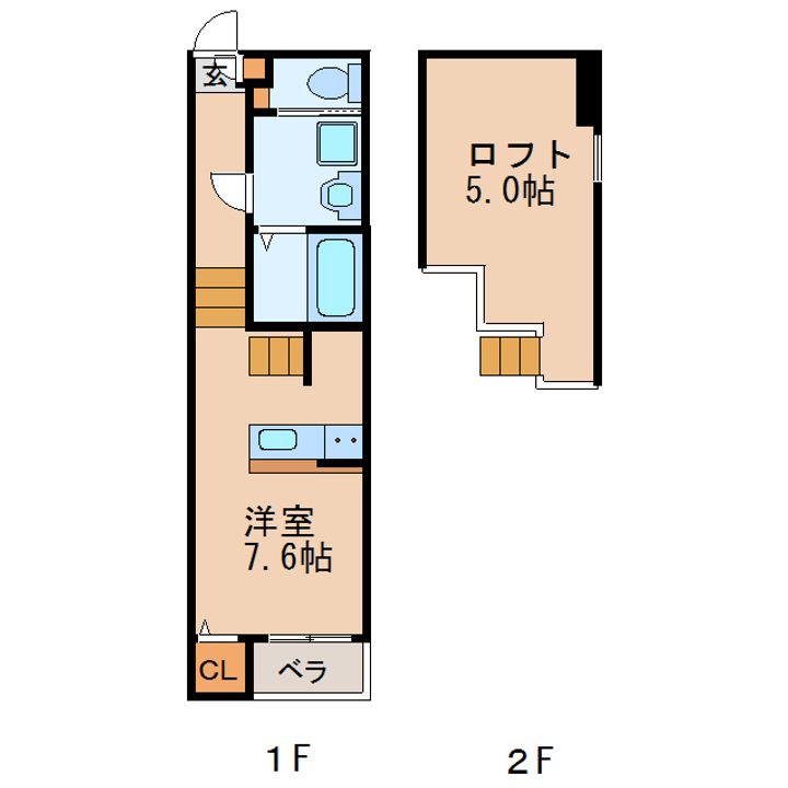 Moon Park 千種の間取り