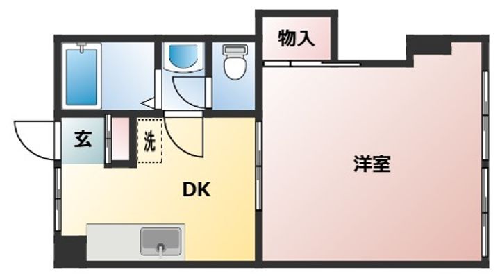 第3山下ビルの間取り