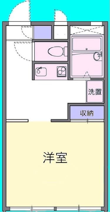 三色吉の間取り