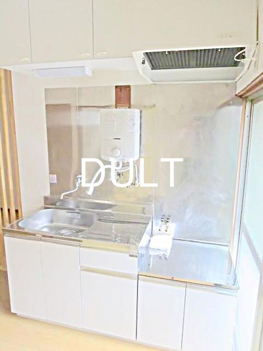 東京都足立区柳原2(一戸建)の賃貸物件のキッチン