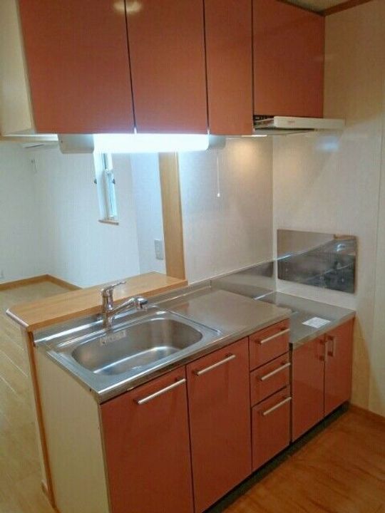 埼玉県行田市佐間1(アパート)の賃貸物件のキッチン