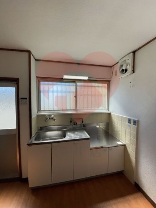 大阪府堺市東区日置荘原寺町(一戸建)の賃貸物件のキッチン