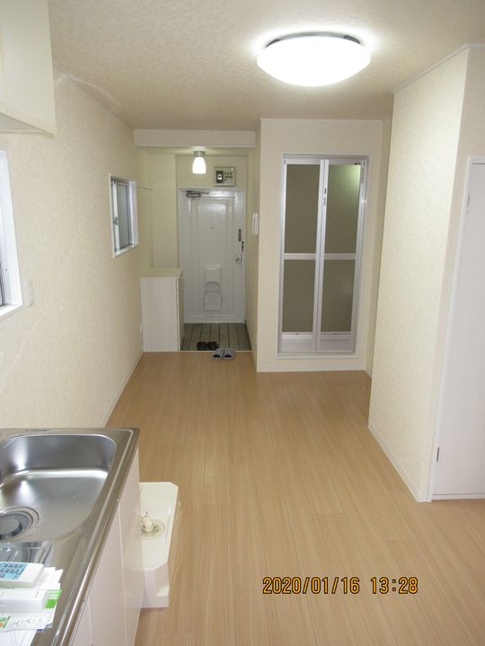 鐘ヶ淵コーポの居間