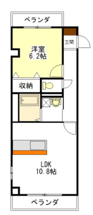 サクラ―レの間取り