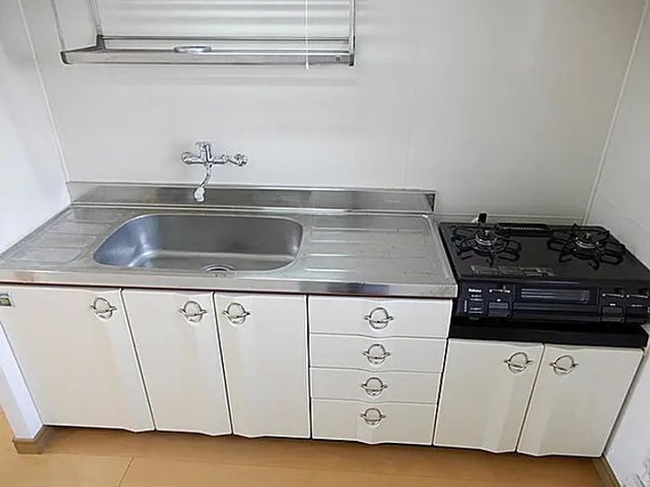 神奈川県伊勢原市高森(アパート)の賃貸物件のキッチン