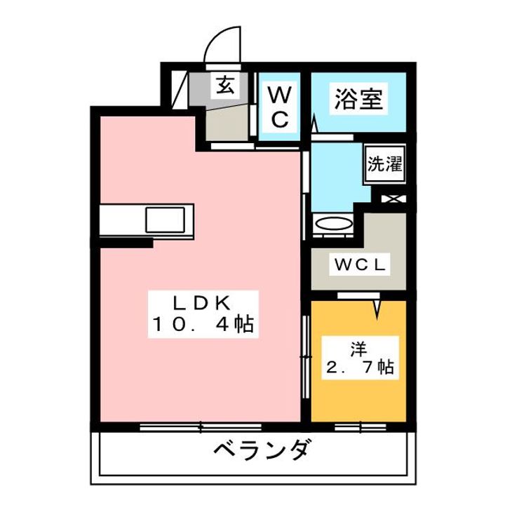 メゾン加納栄町通Cの間取り