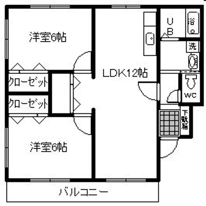 プラージュの間取り
