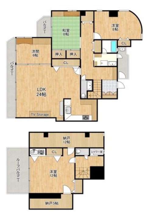 フローレンスパークの間取り