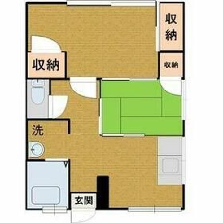 萩園ハイツ2の間取り