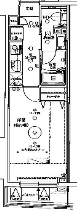 MAXIV八王子TREの間取り
