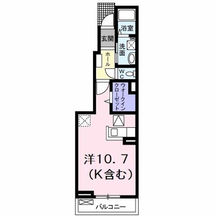 レディエンスDの間取り