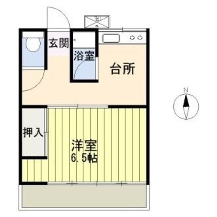 フジコーポの間取り