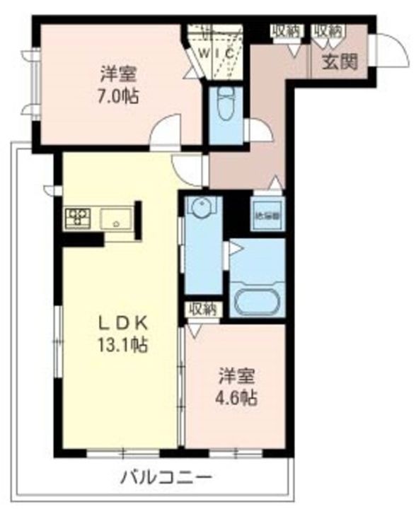 Pine Gardenの間取り