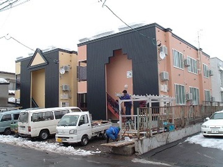 メゾンフォルテA棟の外観