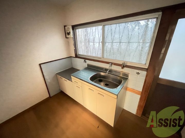 前田文化A棟のキッチン