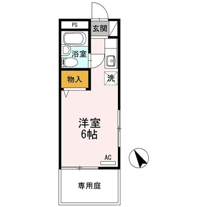 東京都八王子市子安町1(アパート)の賃貸物件の間取り