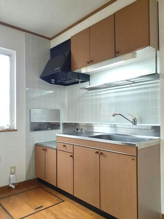 福島県福島市大森字丑子内(アパート)の賃貸物件のキッチン