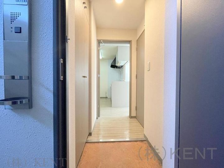 宮の沢2条館の玄関