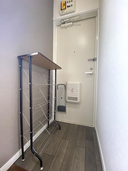 OKハイツ山王の玄関