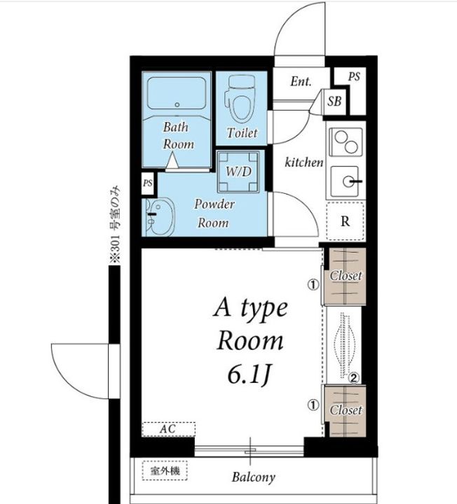 リブリ・ルビアスの間取り