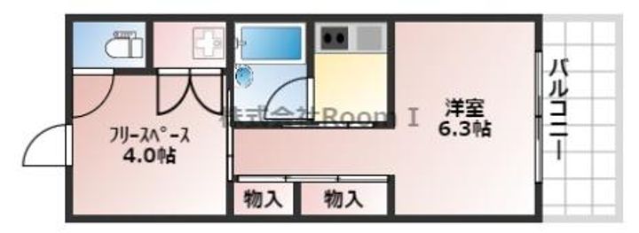 KDXレジデンス本町橋の間取り